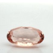Morganit. 8.70 ct.. Laenge ca. 17.06 x Breite ca. 10.90 x Hoehe ca. 7.26 mm