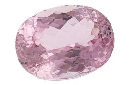 Kunzit 25.15 ct.. Laenge ca. 20.11 mm x Breite ca. 15.10 mm x Hoehe ca. 11.19 mm
