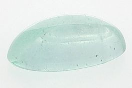 Aquamarin Oval zu 27.79 ct.. Breite 15.91 mm. Hoehe 8.83 mm