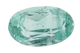 Smaragd 1.86 ct. . Laenge 1.0 mm x Breite 0.6 mm x 0.5 mm