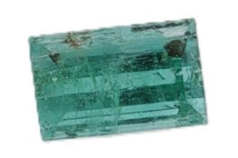 Smaragd 3.67 ct. mit Zertifikat. 11.07 x 6.93 x 6.20 mm