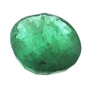 Smaragd 1.19 ct.. Laenge 8.07 mm. Breite 6.97 mm. Hoehe 3.05 mm