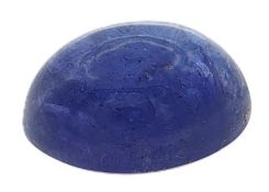 Tansanit 15.03 ct.. Laenge 16.06 mm. Breite 13.05 mm. Hoehe 8.20 mm