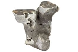 Farbstein 400.02 g. Laenge ca. 11 cm x Breite ca. 8 cm x Hoehe ca. 6 cm