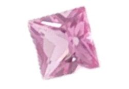 Saphir 0.14 ct.. Laenge ca. 3.0 mm x Breite ca. 3.0 mm x Hoehe ca. 2.0 mm