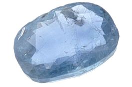 Saphir 4.89 ct.. ca. 11.5 x 8.94 x 4.45 mm