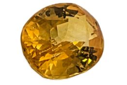 Saphir 0.47 ct.. Laenge ca. 5.0 mm x Breite ca. 4.0 mm x Hoehe ca. 3.0 mm