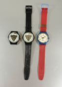 Konvolut Swatch-Chronographen