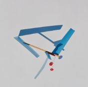 Rodney Graham (1949-2022), "Aerodynamic Forms in Space", 1997-2000, suite de 11 tirages cibachrome,