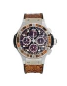 Hublot, Boa Bang, réf. 341.SX.7917.PR.1979, Ed. Limitée n°070/250, montre chronographe en titane et