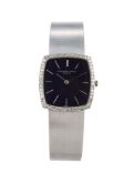 Audemars Piguet, montre-bracelet en or gris 750 sertie de diamants, années 1970 Mouvement: cal. 20