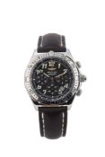 Breitling, Chronoracer Rattrapante, réf. A69048, montre chronographe à rattrapante en acier, circa 1