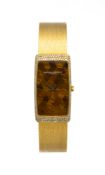 Vacheron &amp; Constantin, montre-bracelet en or 750 sertie de diamants, cadran orné en marqueterie