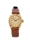 Rolex, Oyster Perpetual, réf. 6619, montre en or 750, circa 1959 Mouvement: cal. 1130, automatique