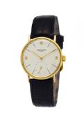 Patek Philippe, Calatrava, réf. 2494, montre petite seconde en or 750, circa 1955 Mouvement: cal.