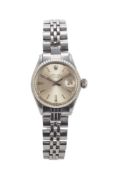 Rolex, Datejust, réf. 6517/6519, montre-bracelet en acier, circa 1971 Mouvement: cal. 1161, automa