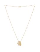 Piaget, collier or 750 à maille forçat retenant un centre signe du zodiaque Verseau serti de diamant