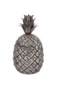 Seau à glaçons ananas en métal argenté, Florence, XXe s., h. 25,5 cm