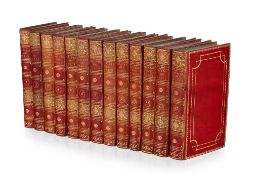 BRUMOY (Père Pierre). Théâtre des Grecs… Paris, Cussac, 1785-1789. 13 vol. grand in-8° reliés plein