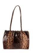 Gucci, sac Campaign de Tom Ford en python, automne 1999, fermoir baguette, porté épaule, housse, 20x
