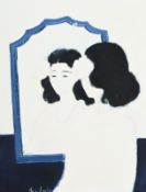 André Brasilier (1929), Miroir en Touraine , 1978, acrylique sur toile, signée, 65x50 cm
