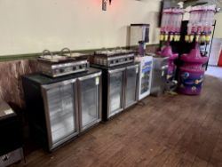 Surplus Equipment of Flamingo Land inc Catering & Servery Equipment, Cafe & Shop Furniture, 5 Aside Soccer Arena, Tractor, Dumper, Generator