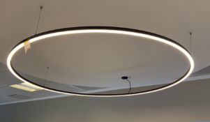 Ceiling mounted circular Strip Light, 2000mm diameter (location in building: fourth floor main