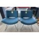 Pair Boss upholstered Reception Chairs (location in building: sixth floor) - Image 1 of 3