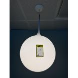 Frosted glass Ceiling Light (location in building: sixth floor)