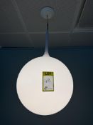 Frosted glass Ceiling Light (location in building: sixth floor)