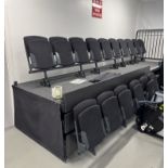 Hussey Seatway mobile 3-tier retractable Seating W