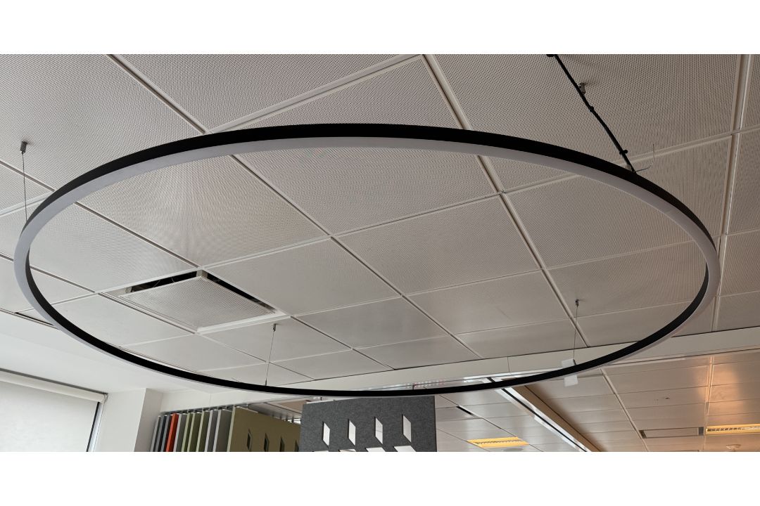 Ceiling mounted circular Strip Light, 2000mm diameter (location in building: sixth floor) - Image 1 of 4