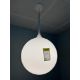 Frosted glass Ceiling Light (location in building: sixth floor) - Image 1 of 2
