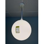 Frosted glass Ceiling Light (location in building: sixth floor)