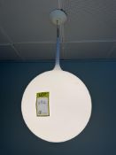 Frosted glass Ceiling Light (location in building: sixth floor)