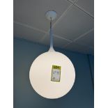 Frosted glass Ceiling Light (location in building: sixth floor)