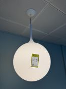 Frosted glass Ceiling Light (location in building: sixth floor)