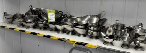 Quantity steel Gravy Boats (location in building: first floor)