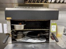 Stainless steel gas fired Grill (location in building: first floor)