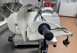 Ital Stresa 250 Standard Meat Slicer, 240volts (location in building: first floor)