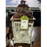Lantern style Lamp, 240volts (location in building: first floor)