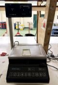 Brecknell 130 Digital Scales, 23lbs x 1/8 oz, 240volts (location in building: ground floor)