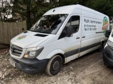 Mercedes Sprinter 313 CDI Van; Registration: KY15 PNZ; Date of Registration: 16 March 2015;
