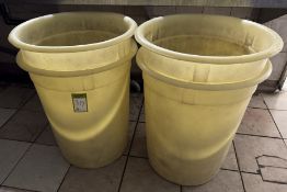 4 plastic Bins (location in building: ground floor)