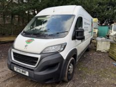 Peugeot Boxer Pro 435 L4H2 Blue HDI Van; Registration: SP19 WMF; Date of Registration: 1 March 2019;