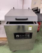 Turbovac SB-500 Vacuum Packer, 230volts, 450mm x 500mm platen (location in building: ground floor)