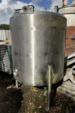 Unreserved Auction of Stainless Steel Tanks, Vessels and Powder Bins, Due to Site Relocation
