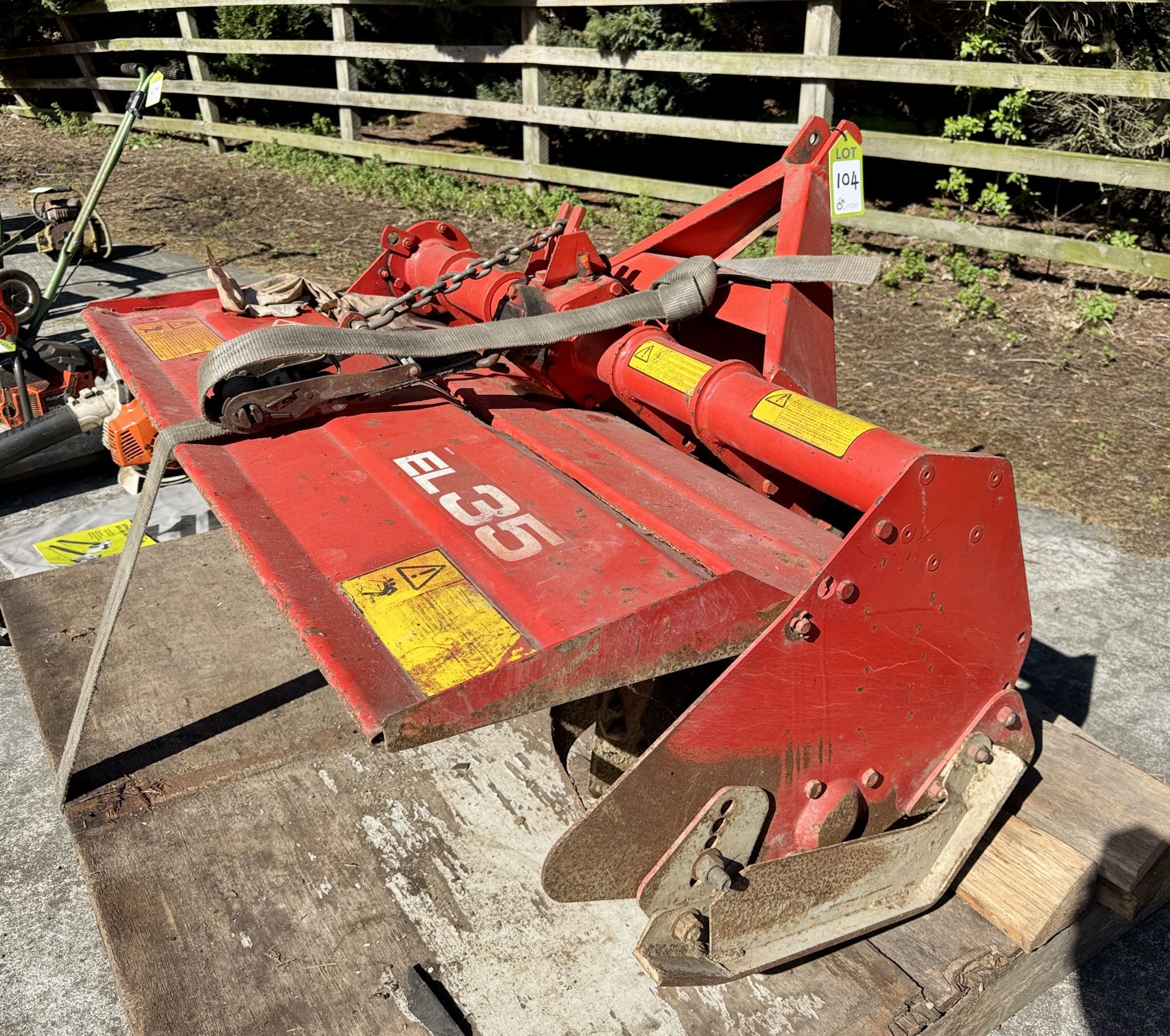 Kuhn EL35 Power Tiller Attachment, 1200mm wide - Image 3 of 12
