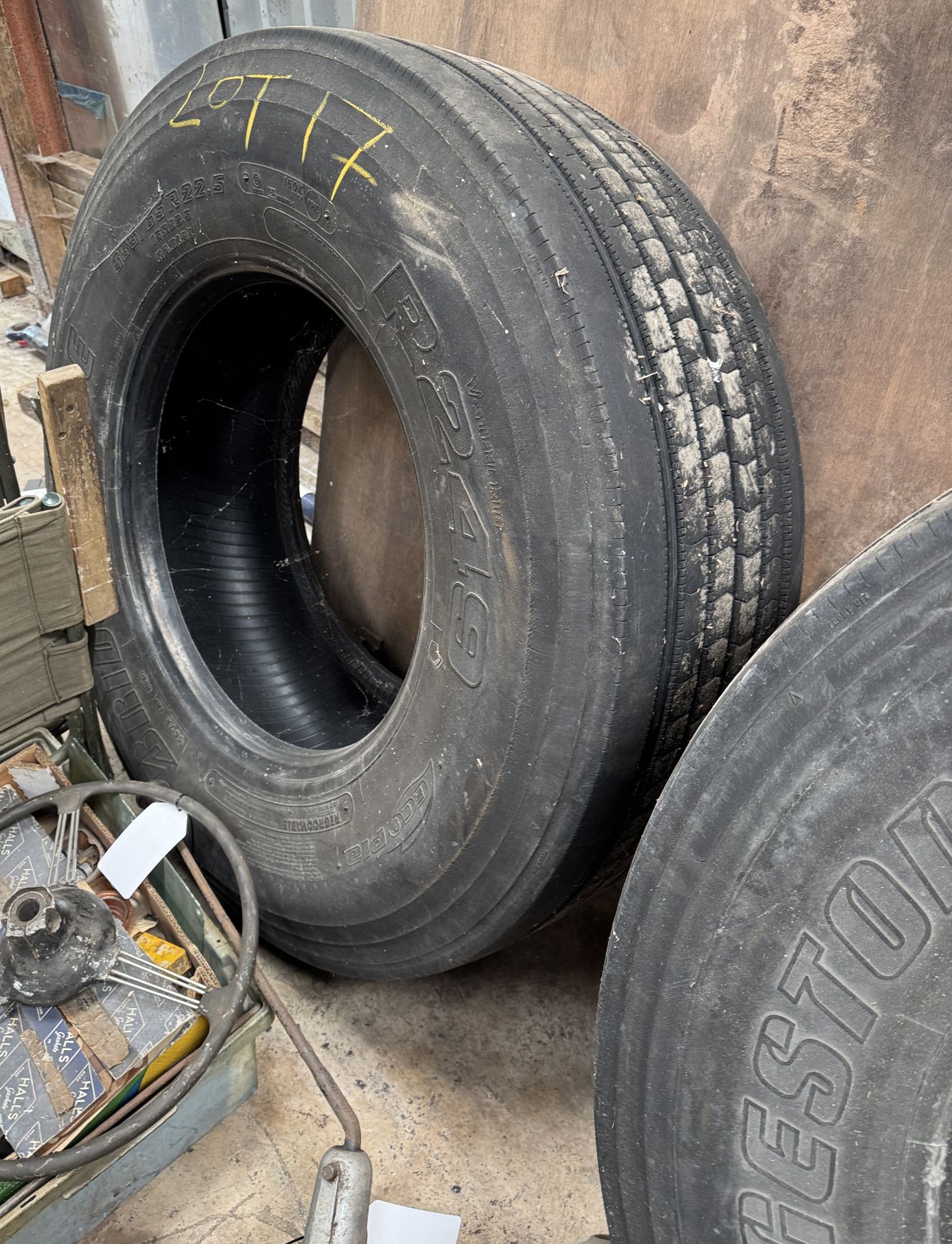 Pair Bridgestone R249 Truck Tyres, 385/65R 22.5 - Image 5 of 9