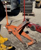 Long carriage Trolley Jack, 5tonnes